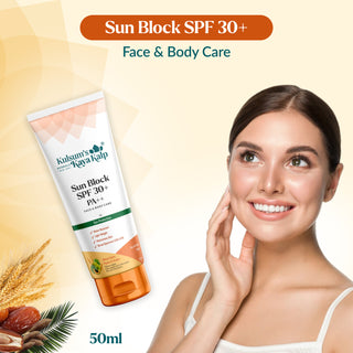 Sun Block SPF 30+ For Sun Protection from Tanning, Sunburn & Pigmentation