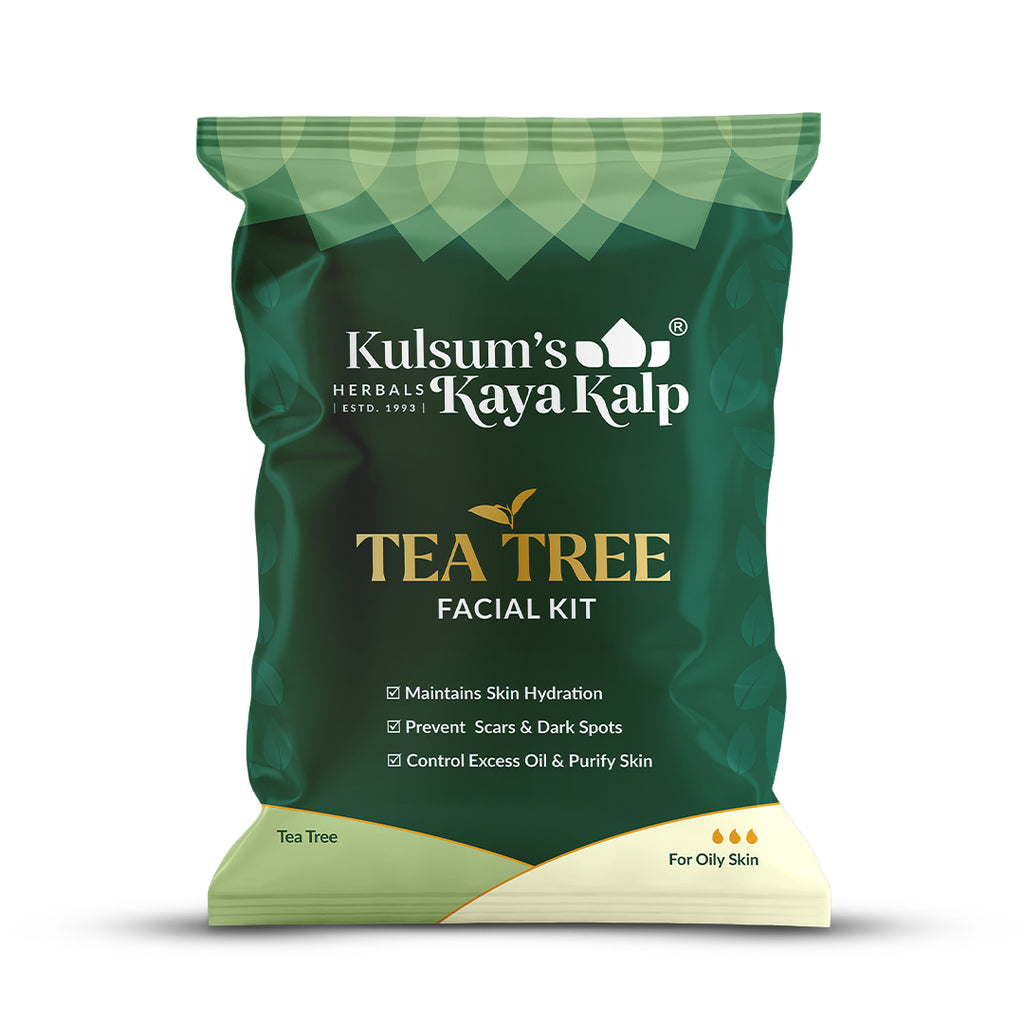 Buy Tea Tree Facial Kit 7 in 1 for Oily Skin Online in India