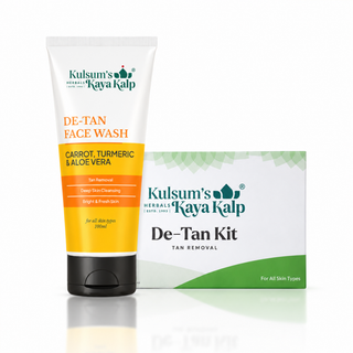 De-Tan Face Wash & De-Tan Kit