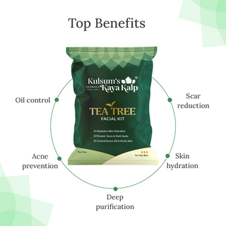 Pack of 4 Tea Tree, Skin Filler, Bridal Glow Up, & Korean Glass Glow Facial Kit