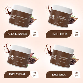 Chocolate Facial Kit For Smooth Skin & Glowing