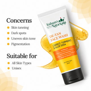 De-Tan Face Wash & De-Tan Kit