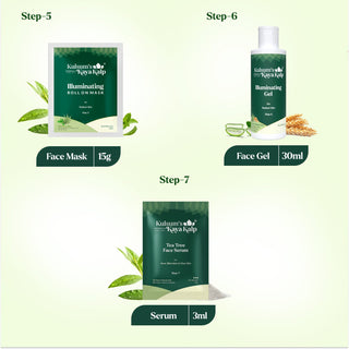 Tea Tree Facial Kit 7 in 1 for Oily Skin 40g + 33ml