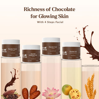 Chocolate Facial Kit For Smooth Skin & Glowing