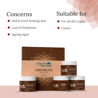 Chocolate Facial Kit For Smooth Skin & Glowing