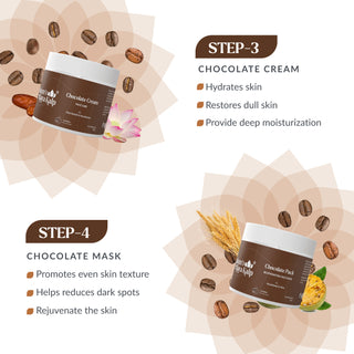 Chocolate Facial Kit For Smooth Skin & Glowing