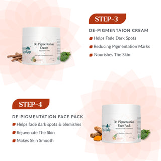 De-Pigmentation Facial Kit For Anti-Pigmentation