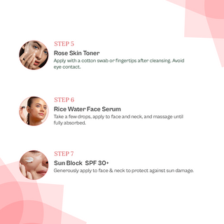 Pack of 3 Skin Filler Treatment Anti Aging Facial Kit 7 in 1 For Anti Aging & Brightening