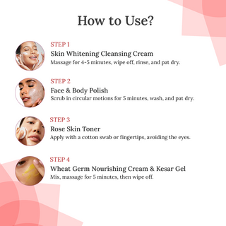 Bridal Glow Up Facial Kit 7 in 1 For Radiance & Flawless Skin