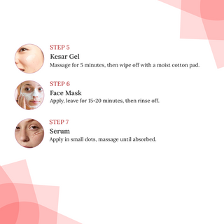 Bridal Glow Up Facial Kit 7 in 1 For Radiance & Flawless Skin