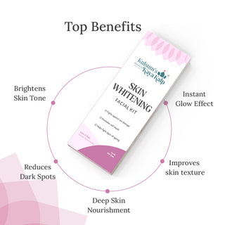 Skin Whitening Facial Kit 7 in 1 For Brightening & Glow