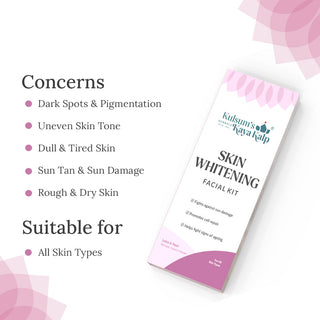 Skin Whitening Facial Kit 7 in 1 For Brightening & Glow