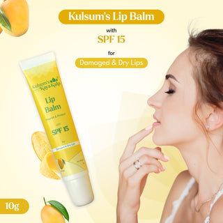 Lip Balm Pack of 2 Mango & Vanilla Lip Balm