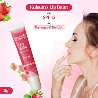 Strawberry Lip Balm with SPF 15