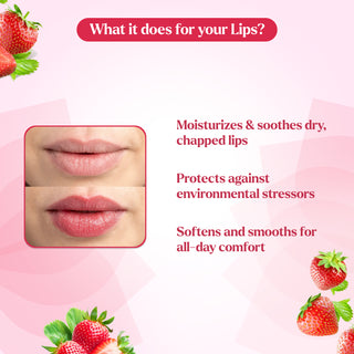 Strawberry Lip Balm with SPF 15