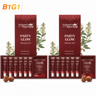 B1G1 Party Glow Facial Kit for Instant Glow & Even Skin Tone BB