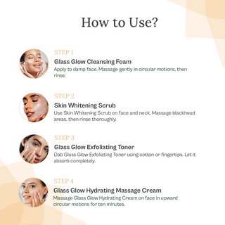 Korean Glass Glow Facial Kit 9 in 1 For Crystal Clear Skin