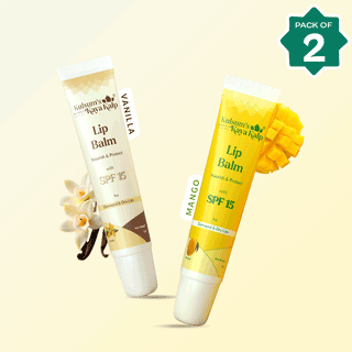 Lip Balm Pack of 2 Mango & Vanilla Lip Balm